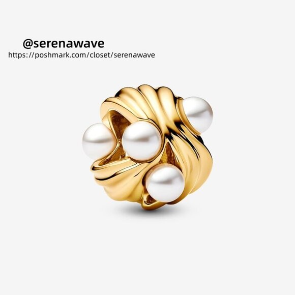 Pandora Abstract Waves Charm|Pendant - Picture 1 of 6